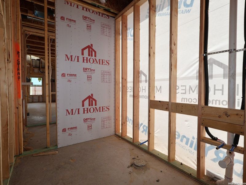 In-progress construction of a new home in Meadows at Clear Springs, New Braunfels, TX (Image 36).