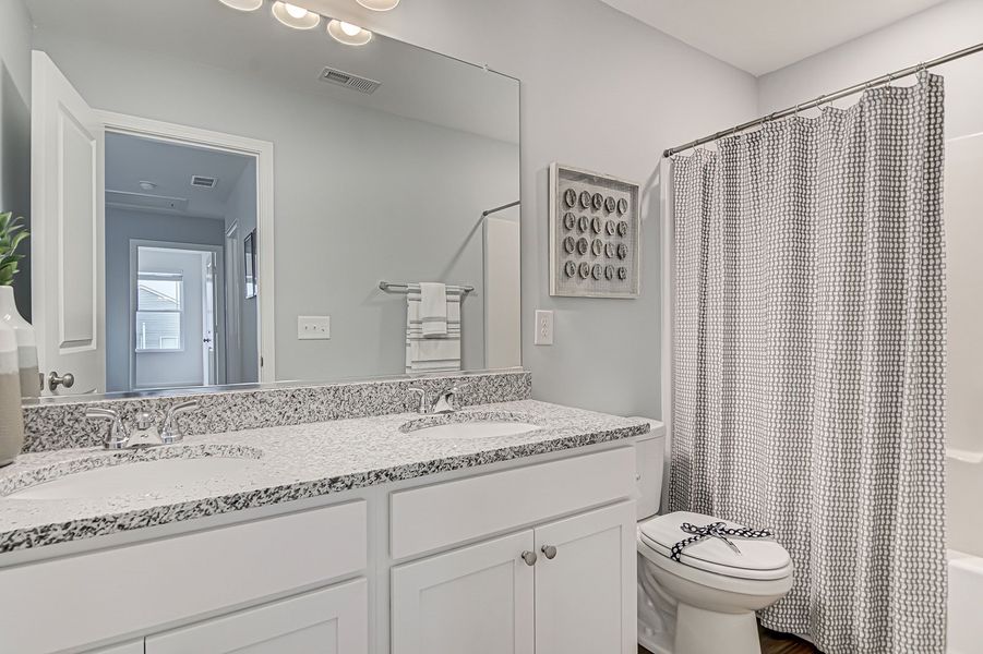 Furnished interior view inside a new home in Bell West, Kernersville (Image 10).
