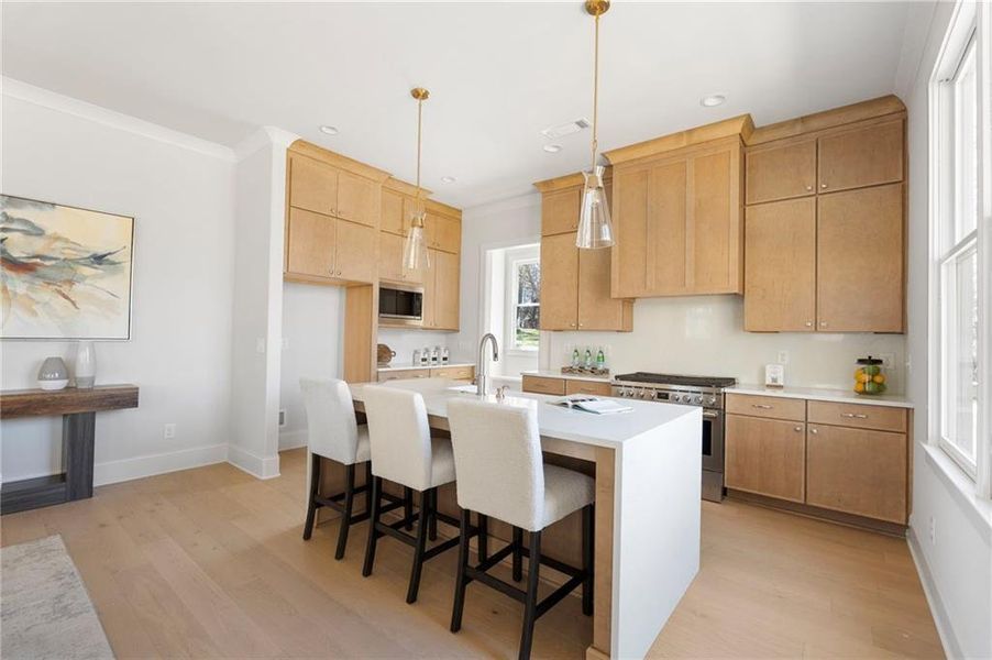 Furnished interior view inside a new home in , Cumming (Image 20).