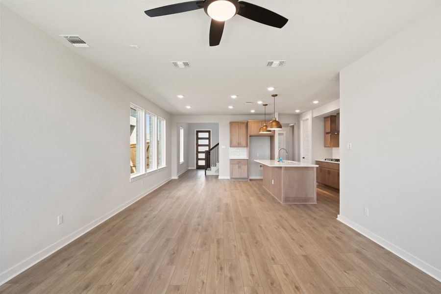 Spacious, unfurnished interior of a new home in Flora, Hutto (Image 29). Spacious, unfurnished interior of a new home in Flora, Hutto (Image 29).