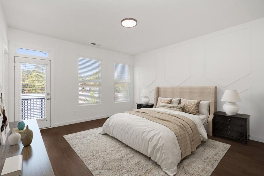 Furnished interior view inside a new home in , Decatur (Image 11). Furnished interior view inside a new home in , Decatur (Image 11).