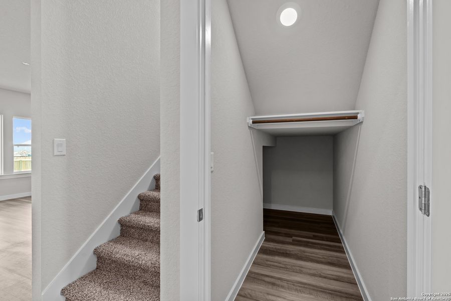Furnished interior view inside a new home in Weltner Farms 50’s, New Braunfels (Image 15).