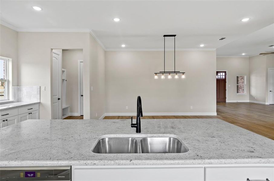 Close-up of interior finishes inside a home in , Reno (Image 14).