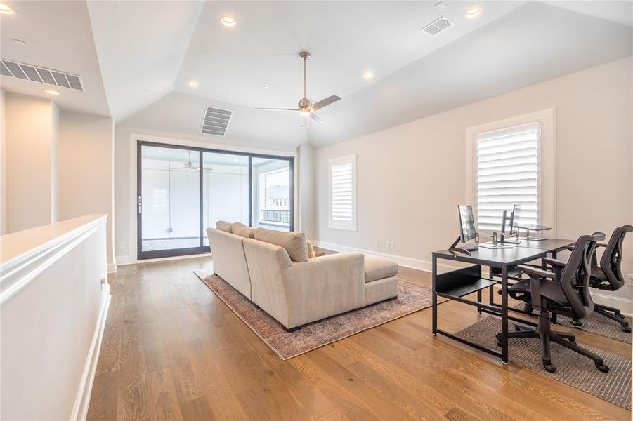 Furnished interior view inside a new home in , Addison (Image 29).