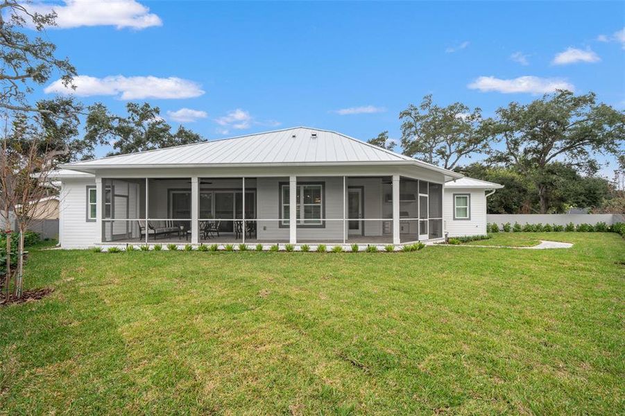 Exterior details and patio area of a home in , Tampa (Image 37). Exterior details and patio area of a home in , Tampa (Image 37).