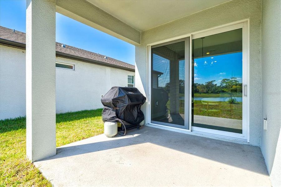 Exterior details and patio area of a home in , Nokomis (Image 31).