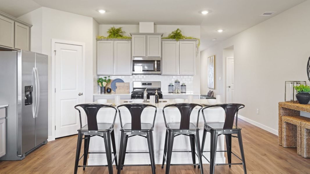 Furnished interior view inside a new home in London Towne, Corpus Christi (Image 7).