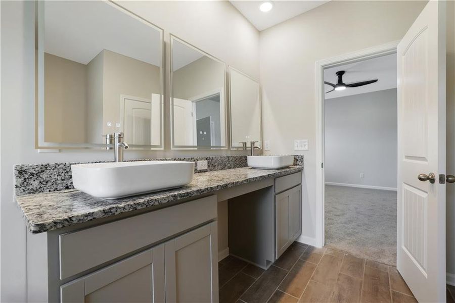 Furnished interior view inside a new home in Conner Springs, Social Circle (Image 7).