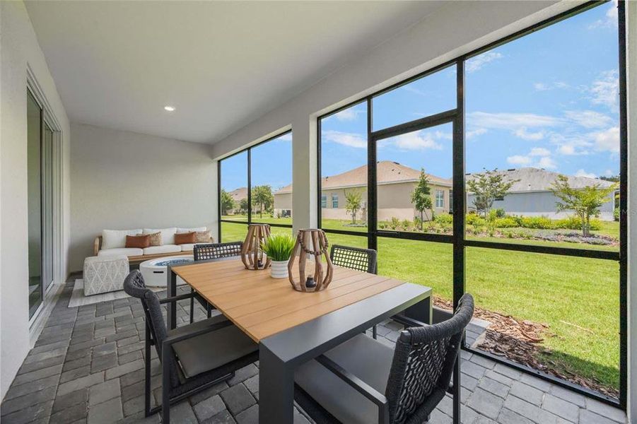 Furnished interior view inside a new home in Lakes of Mount Dora, Mount Dora (Image 20).