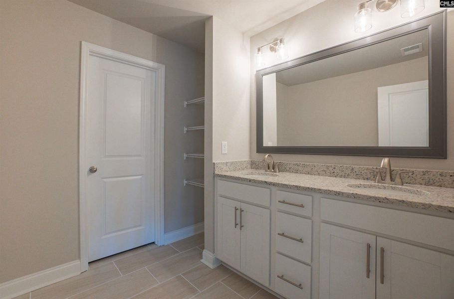 Furnished interior view inside a new home in The Cove, Sumter (Image 17).