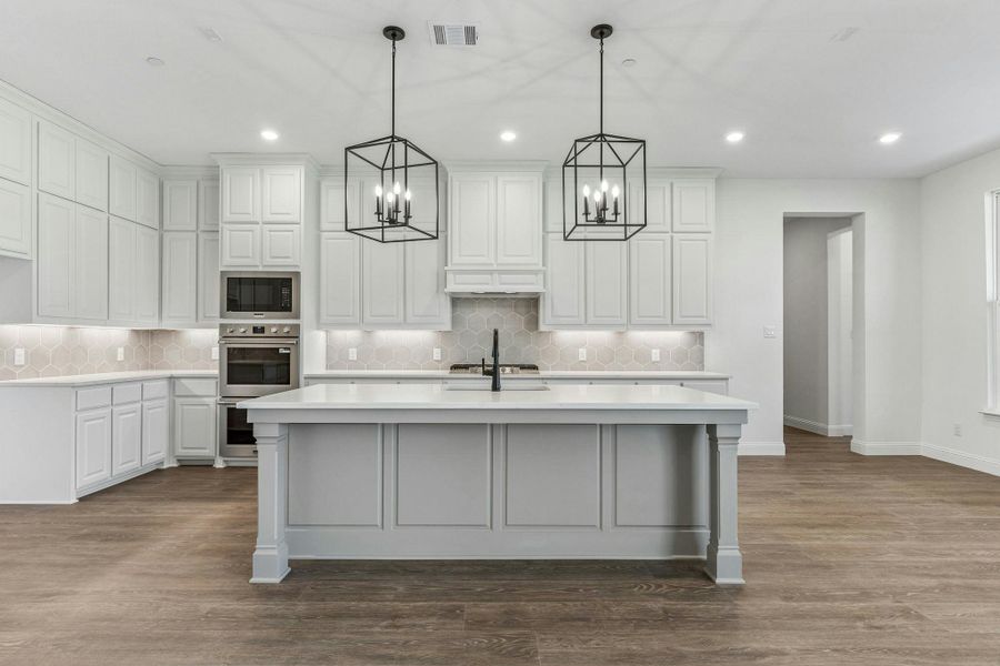 Representative furnished interior of a home built from the Hancock by Kindred Homes in Oak Creek Ranch, Waxahachie (Image 9).