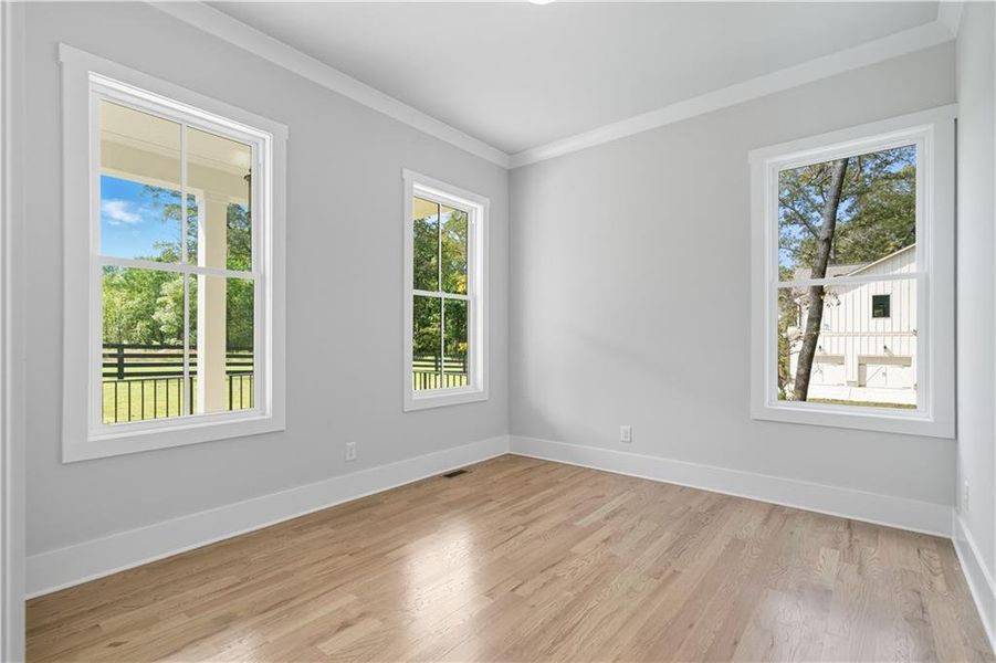 Spacious, unfurnished interior of a new home in , Canton (Image 32).