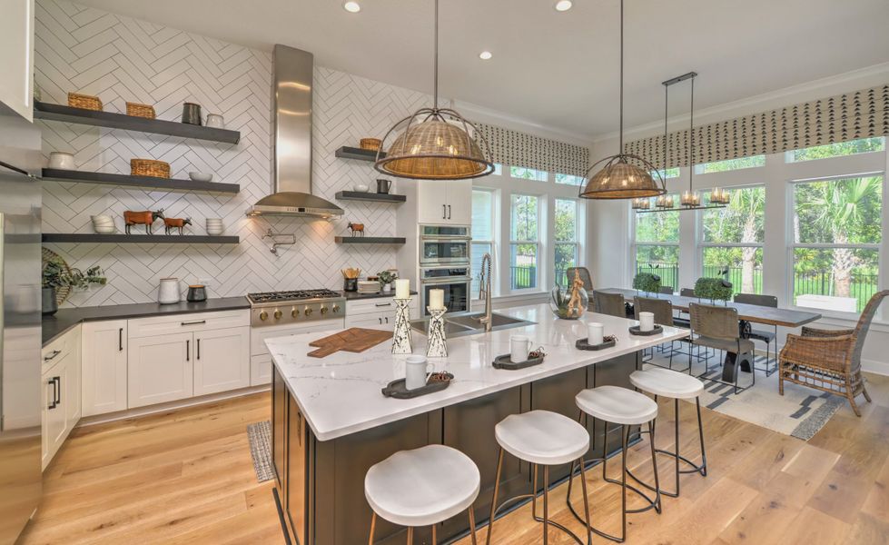 Furnished interior view inside a new home in Seven Pines, Jacksonville (Image 7).
