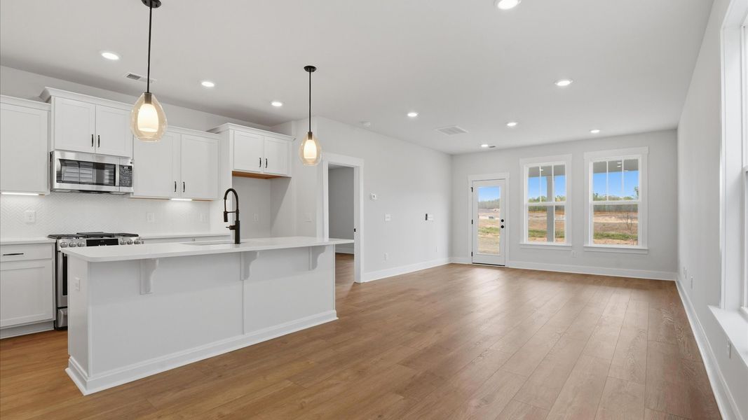 Furnished interior view inside a new home in Harrier Point, Woodruff (Image 7).