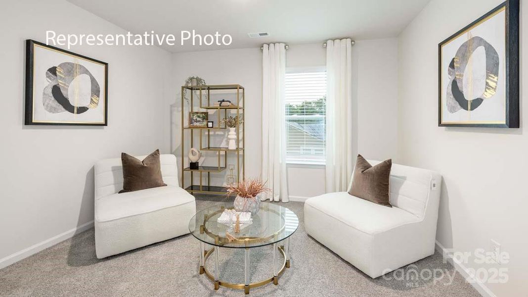 Furnished interior view inside a new home in Cramer Estates, Gastonia (Image 23).