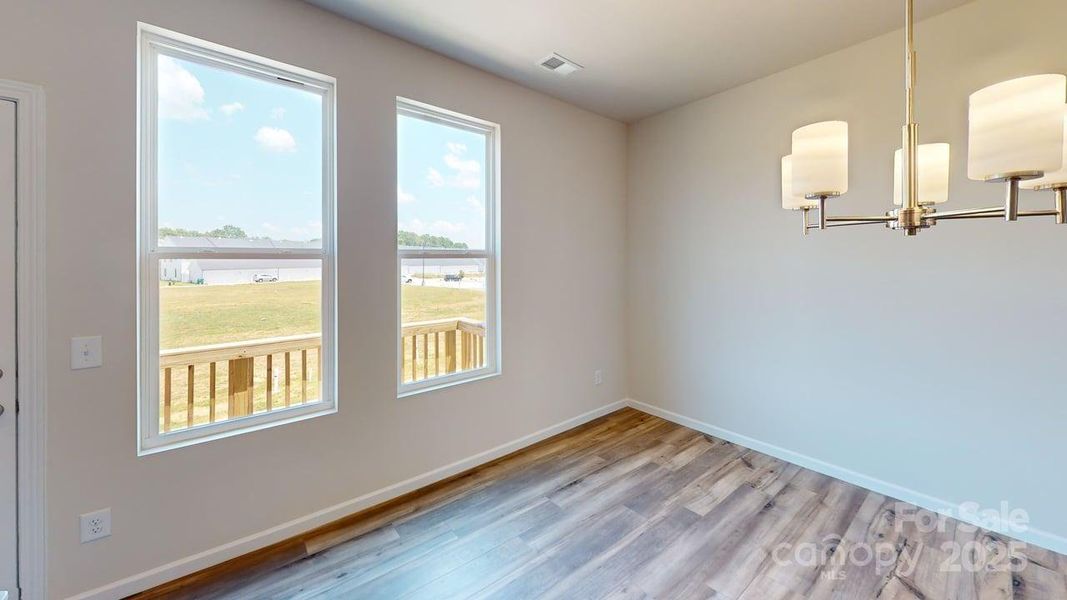 Spacious, unfurnished interior of a new home in Vanguard at Vermillion, Huntersville (Image 13).