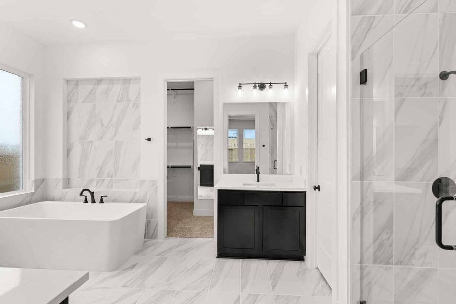 Furnished interior view inside a new home in Fulshear Lakes, Fulshear (Image 12).