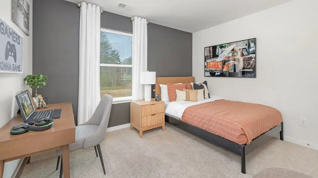 Furnished interior view inside a new home in Bristol Terrace, Statesville (Image 25).