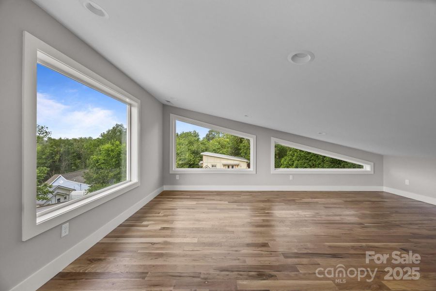 Loft view from the stairs