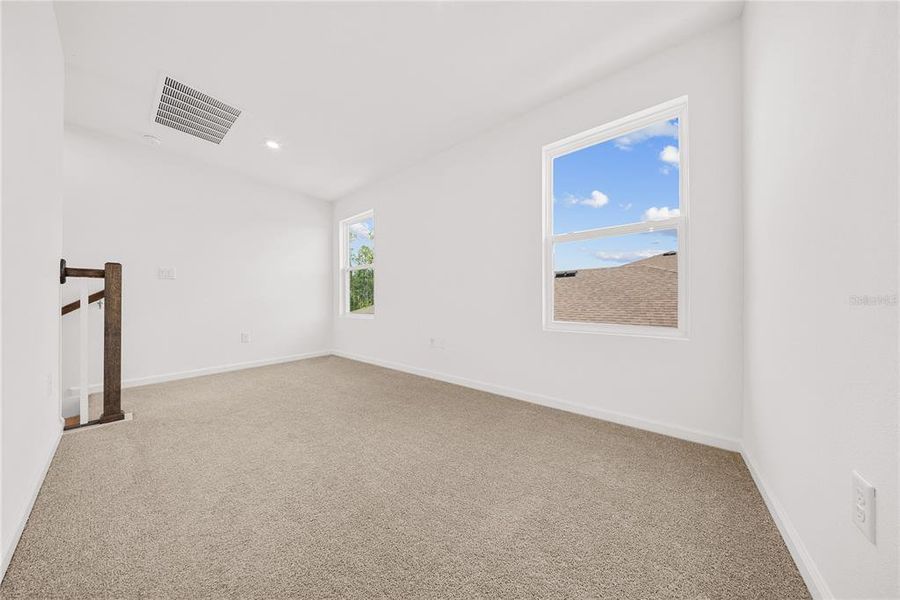 Spacious, unfurnished interior of a new home in Meridian Parks, Orlando (Image 23). Spacious, unfurnished interior of a new home in Meridian Parks, Orlando (Image 23).