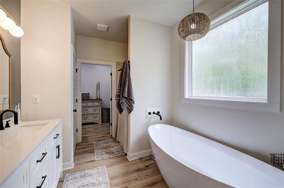 Furnished interior view inside a new home in , Carrollton (Image 39).