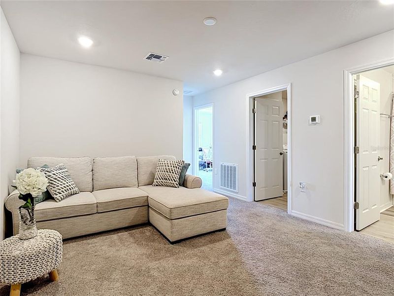 Furnished interior view inside a new home in , St. Cloud (Image 4). Furnished interior view inside a new home in , St. Cloud (Image 4).