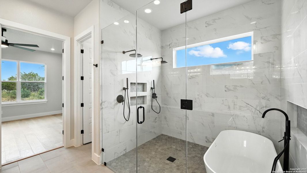 Furnished interior view inside a new home in , Spring Branch (Image 26).