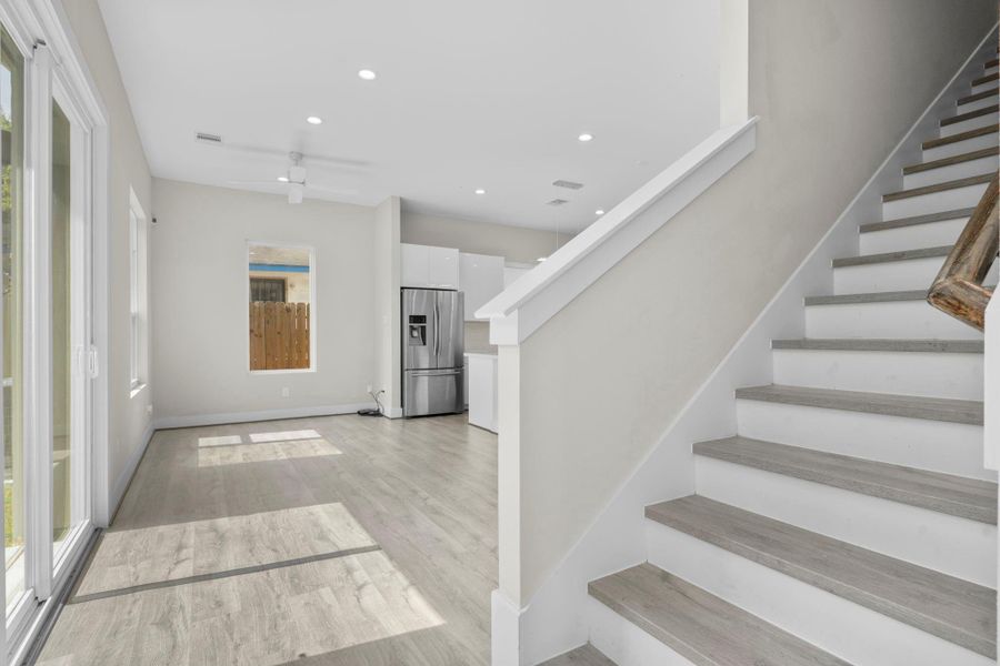 Spacious, unfurnished interior of a new home in , Houston (Image 18). Spacious, unfurnished interior of a new home in , Houston (Image 18).