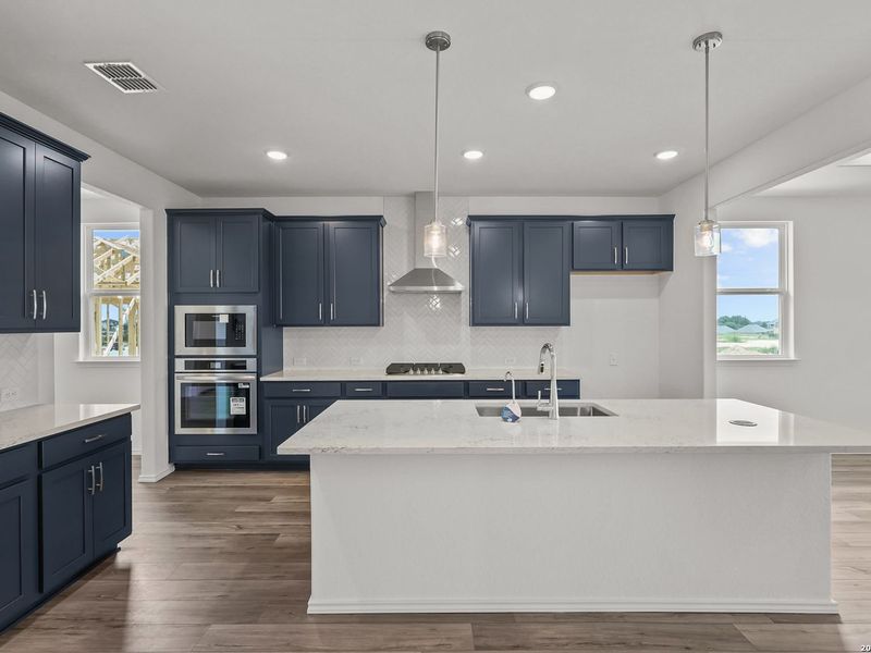 Furnished interior view inside a new home in Hickory Ridge, San Antonio (Image 9).