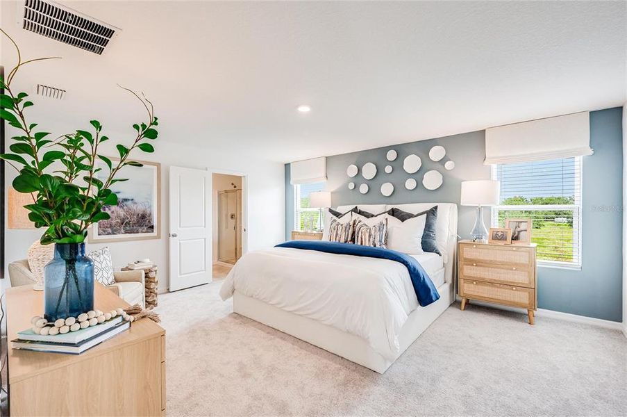Furnished interior view inside a new home in Palm Wind, Hudson (Image 22).