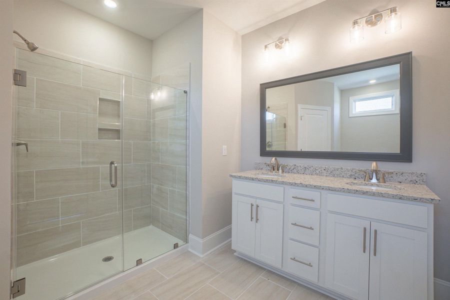 Furnished interior view inside a new home in The Cove, Sumter (Image 16).