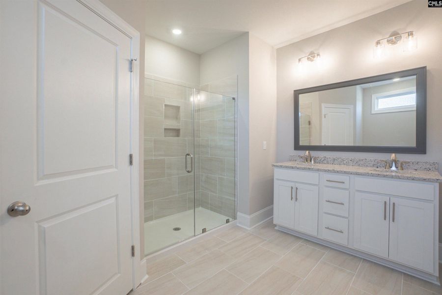 Furnished interior view inside a new home in The Cove, Sumter (Image 15).