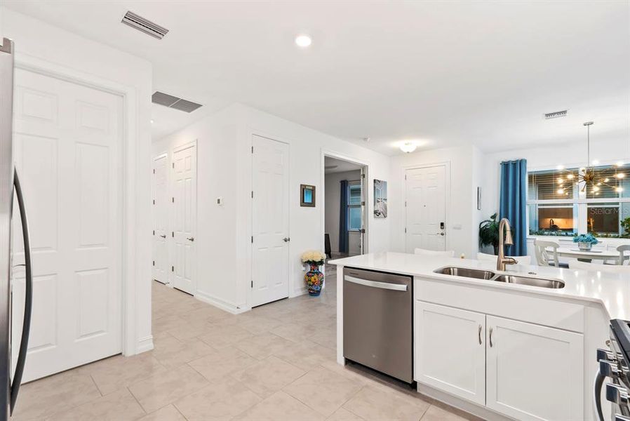 Furnished interior view inside a new home in , Punta Gorda (Image 7).
