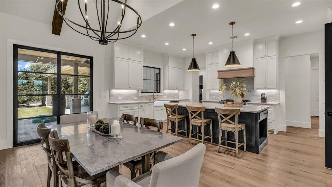 Furnished interior view inside a new home in , Weatherford (Image 23).