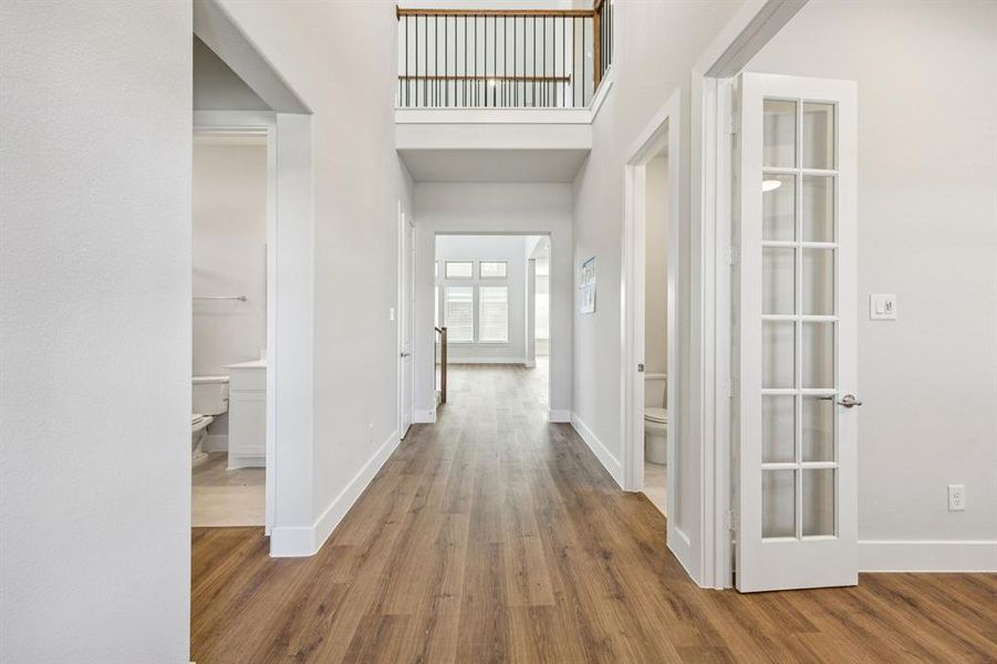 Spacious, unfurnished interior of a new home in Dove Hollow, Waxahachie (Image 26). Spacious, unfurnished interior of a new home in Dove Hollow, Waxahachie (Image 26).