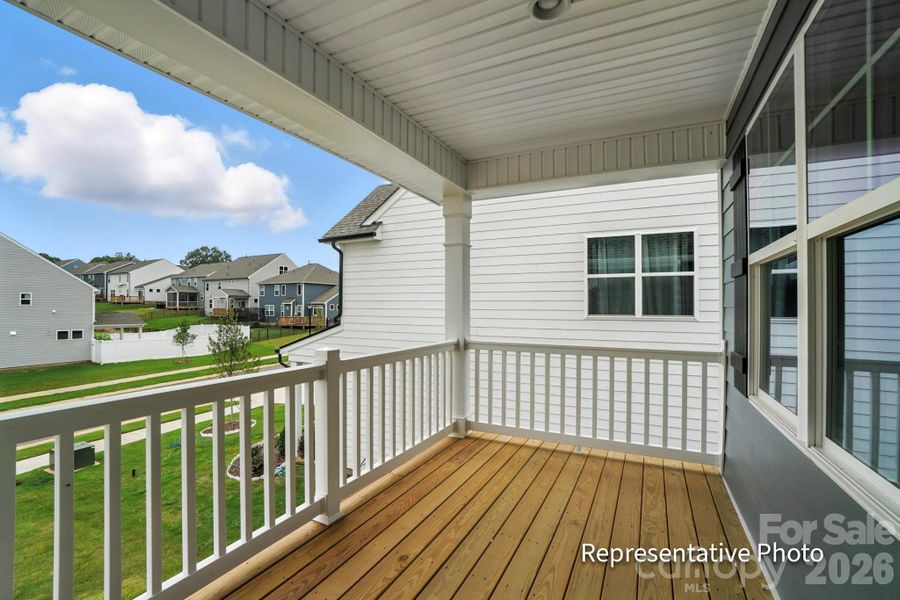 Exterior details and patio area of a home in Ashton Park, Monroe (Image 27).