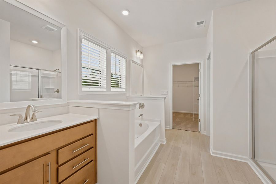 Furnished interior view inside a new home in Westfield, Conway (Image 39).