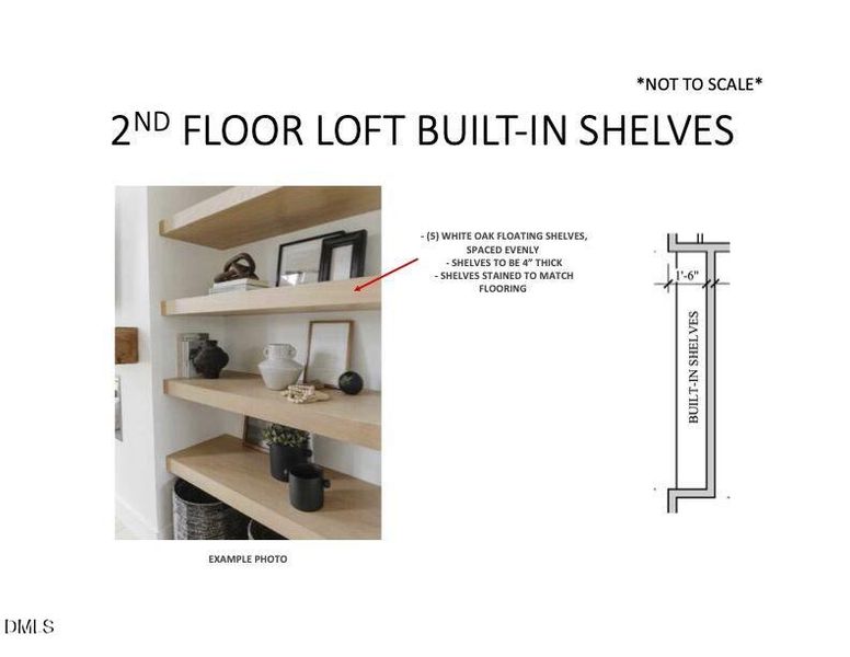 2nd Floor Loft Shelving