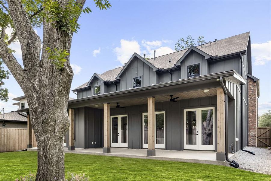Front exterior of a new home in , Dallas, TX, highlighting curb appeal (Image 1).
