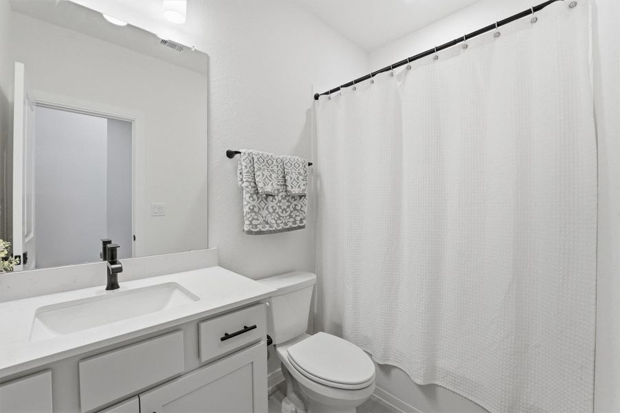 Furnished interior view inside a new home in , Magnolia (Image 8).