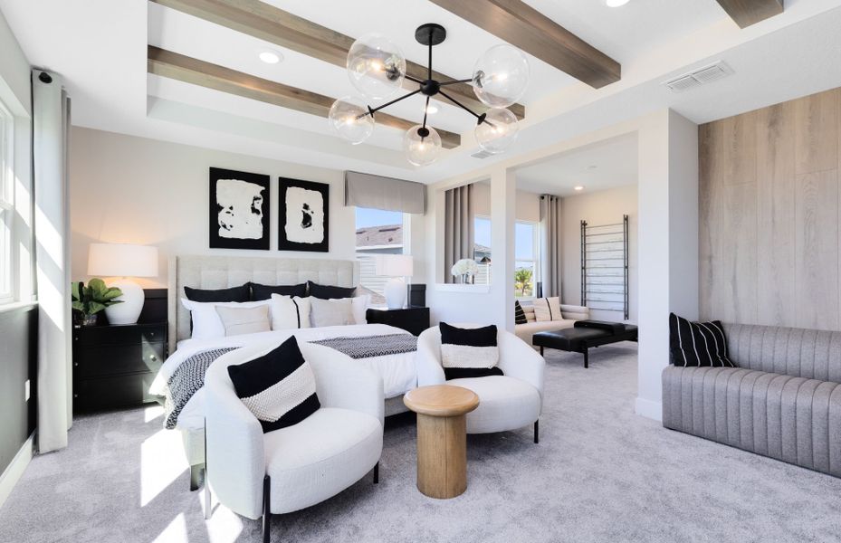 Representative furnished interior of a home built from the Roseland by Pulte Homes in Lakehaven Estates, Clermont (Image 10). Representative furnished interior of a home built from the Roseland by Pulte Homes in Lakehaven Estates, Clermont (Image 10).