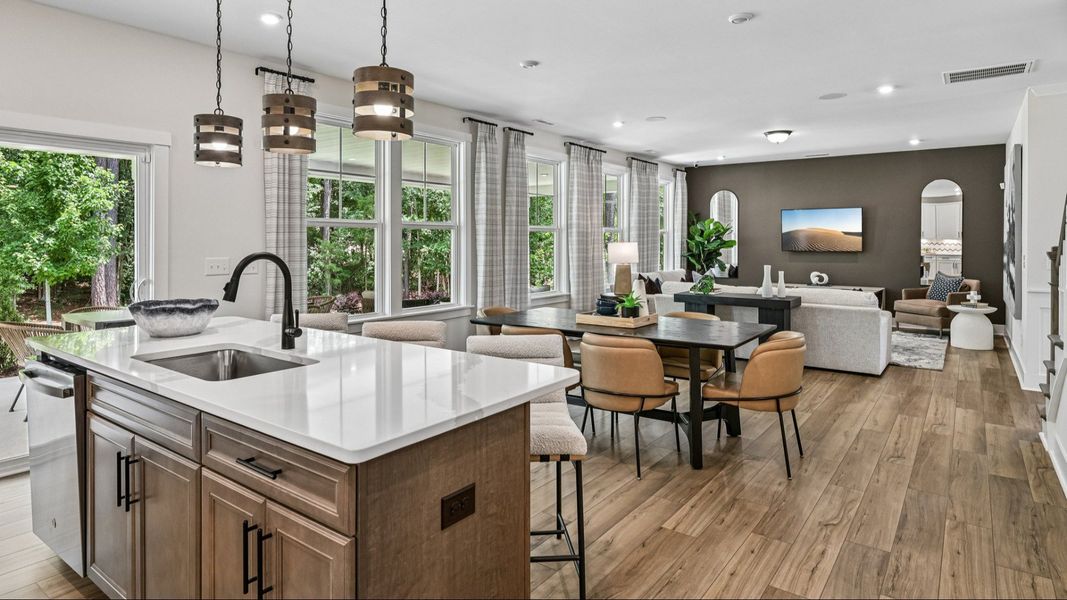 The Jordan Plan by DRB Homes in Lakeside Glen York SC - Living Space