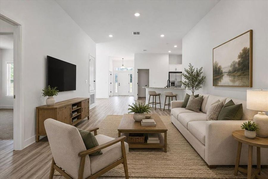 Furnished interior view inside a new home in Country Way South, Newberry (Image 6).