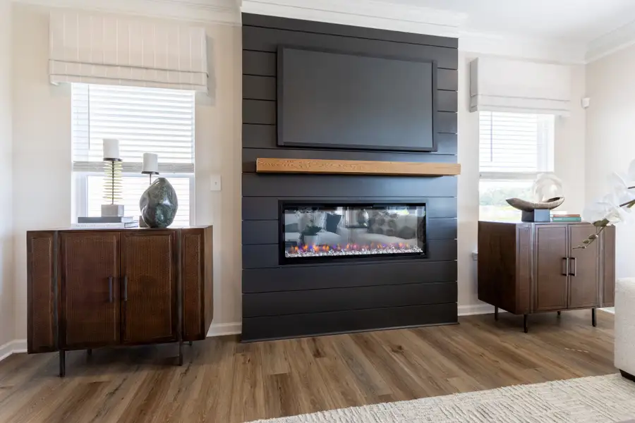 Furnished interior view inside a new home in Bryson Farms, Byron (Image 7). Furnished interior view inside a new home in Bryson Farms, Byron (Image 7).