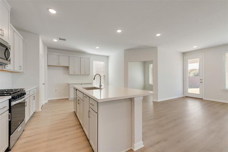 Furnished interior view inside a new home in Walden Pond, Forney (Image 7).