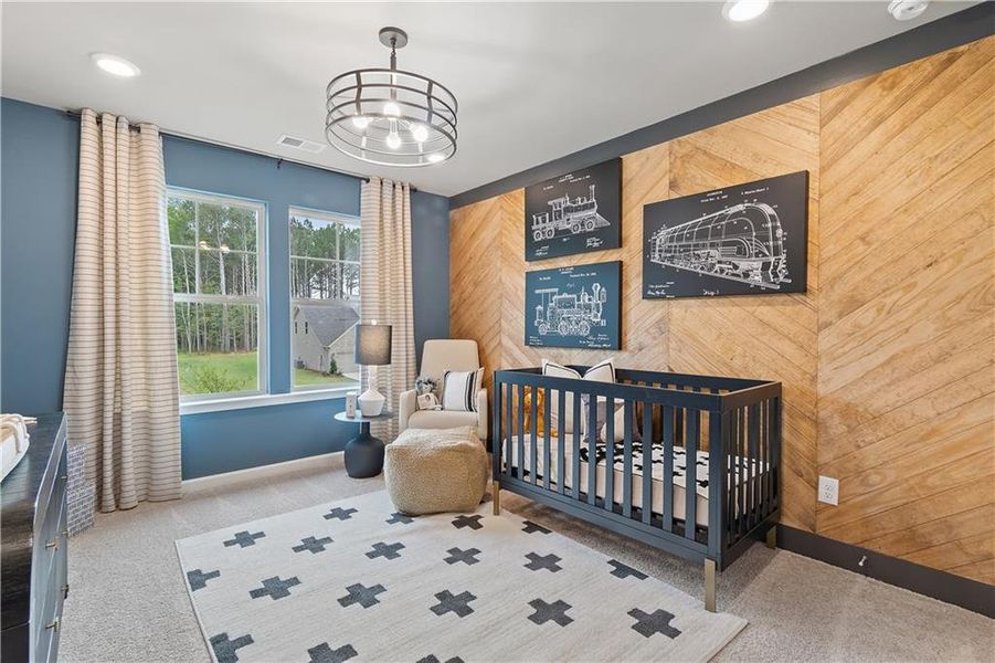 Furnished interior view inside a new home in Northcroft, Loganville (Image 12).