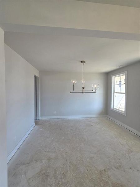 Spacious, unfurnished interior of a new home in The Manor at Gainesville Township, Gainesville (Image 7).