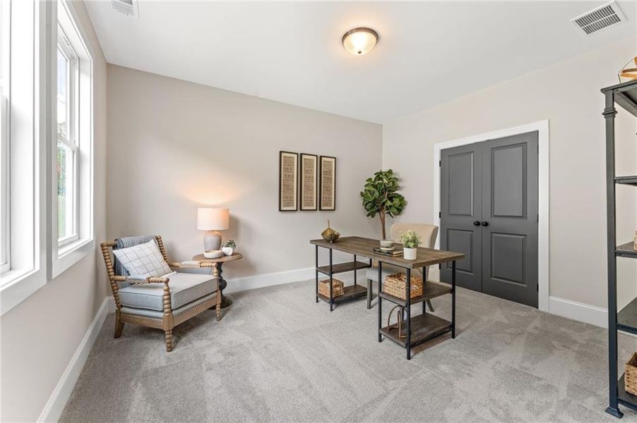 Furnished interior view inside a new home in Oak Valley Estates, Marietta (Image 7).