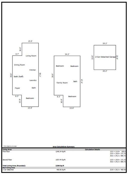 2D floor plan layout of this home in Carnes Crossroads: Row Collection, Summerville, SC (Image 3). 2D floor plan layout of this home in Carnes Crossroads: Row Collection, Summerville, SC (Image 3).