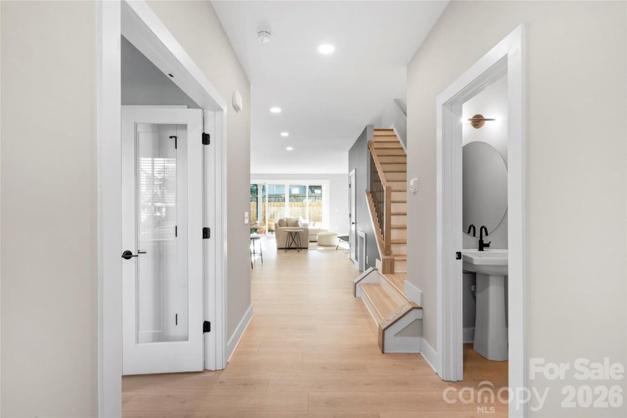 Furnished interior view inside a new home in , Charlotte (Image 14). Furnished interior view inside a new home in , Charlotte (Image 14).